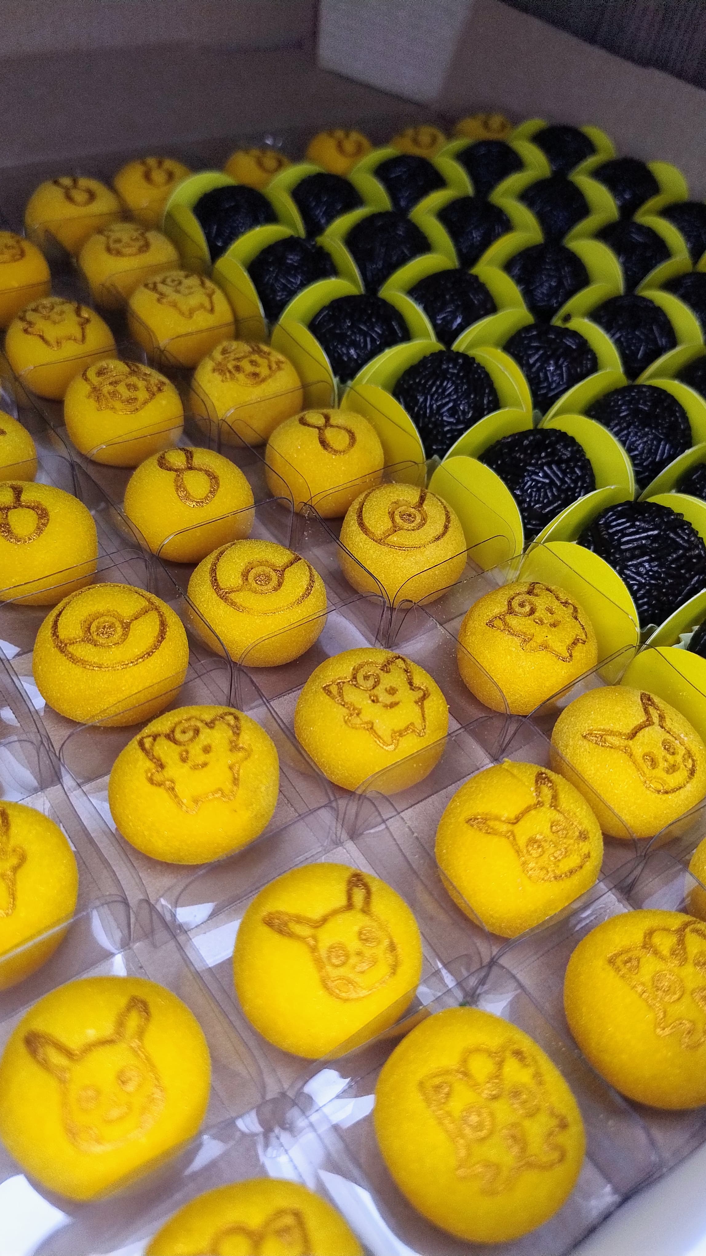 Kit carimbos para doces Pokémon 