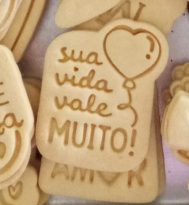 Cortador de biscoito sua vida vale muito