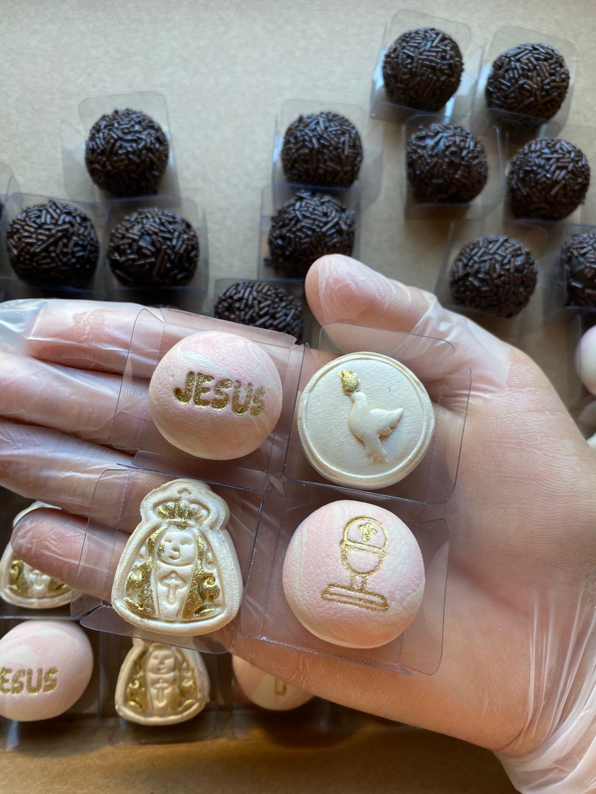 EjModelador Ejetor Nossa Senhora para Brigadeiro, Doce, Massa e Biscoito