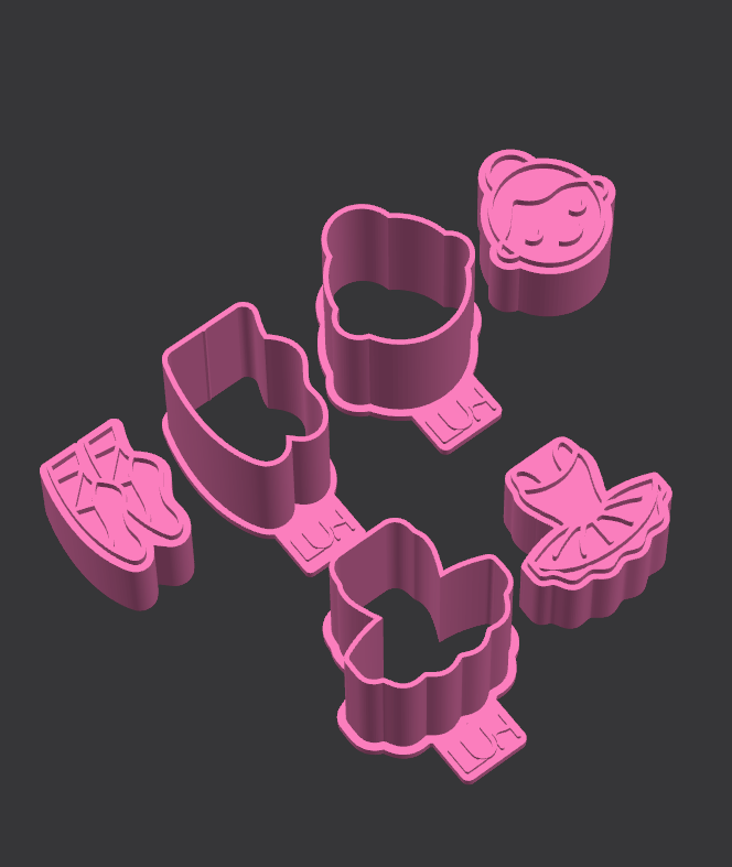 Modelador Ejetor bailarina para Brigadeiro, Doce, Massa e Biscoito