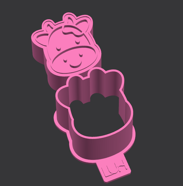 Modelador Ejetor vaca para Brigadeiro, Doce, Massa e Biscoito