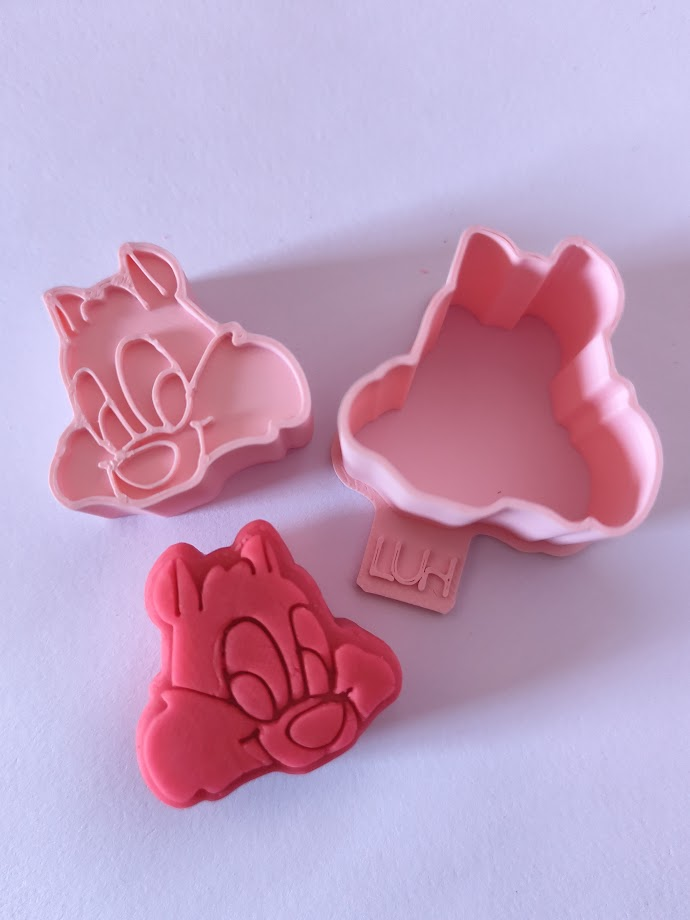 Ejetor para doces e brigadeiros Baby Looney Tunes