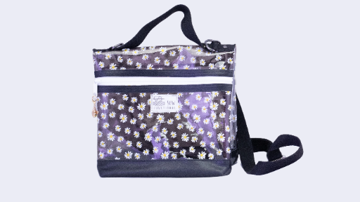 Double Trouble Handcrafted Vinyl Tote