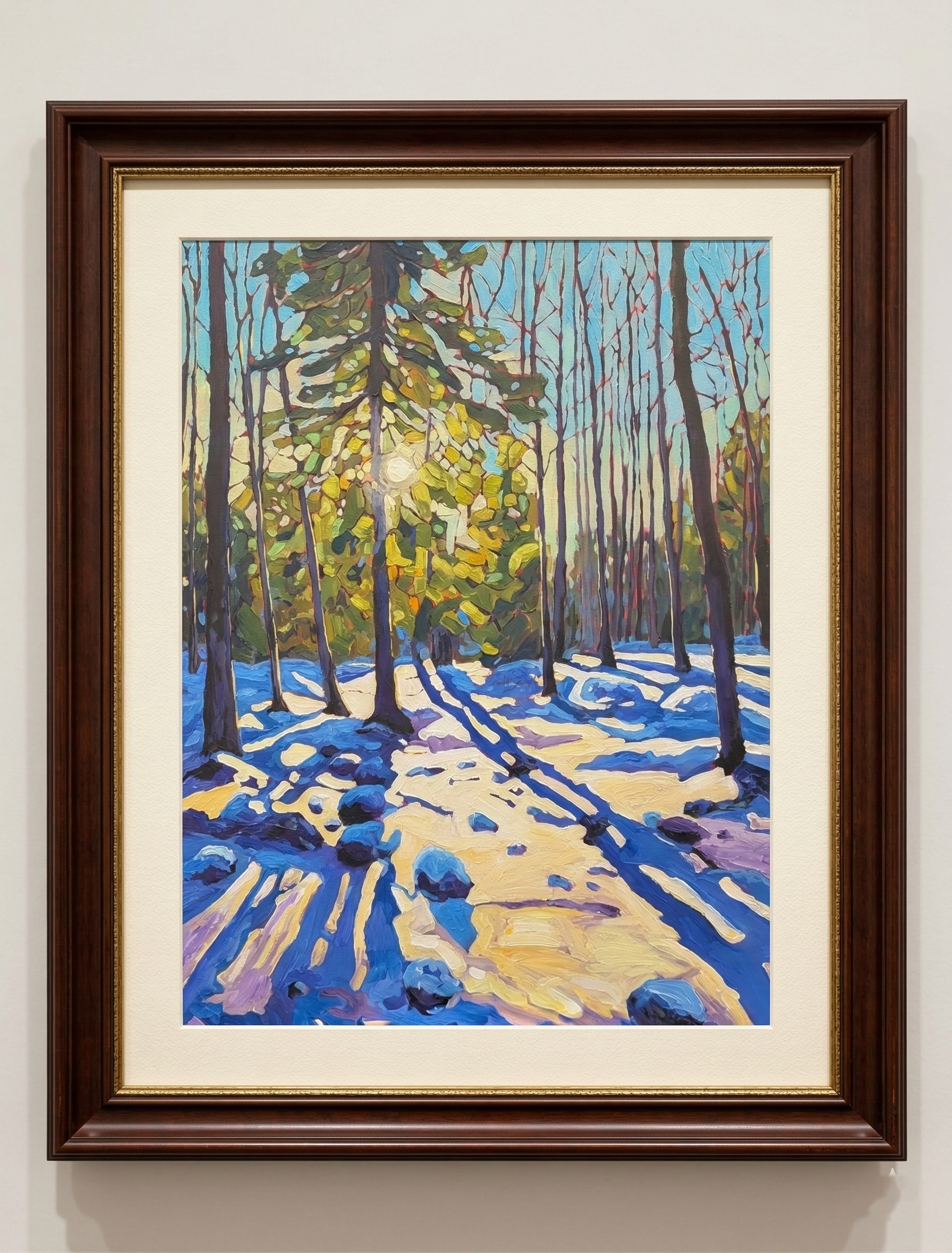 Fine Art textured paper- 'The Guardian of the sleeping woods'