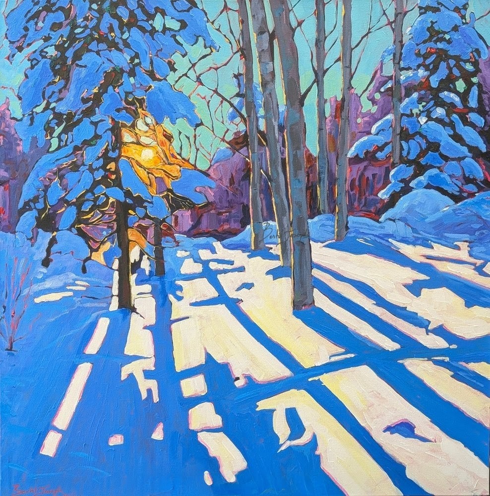 Stretched Canvas - The Silence between Snowfalls