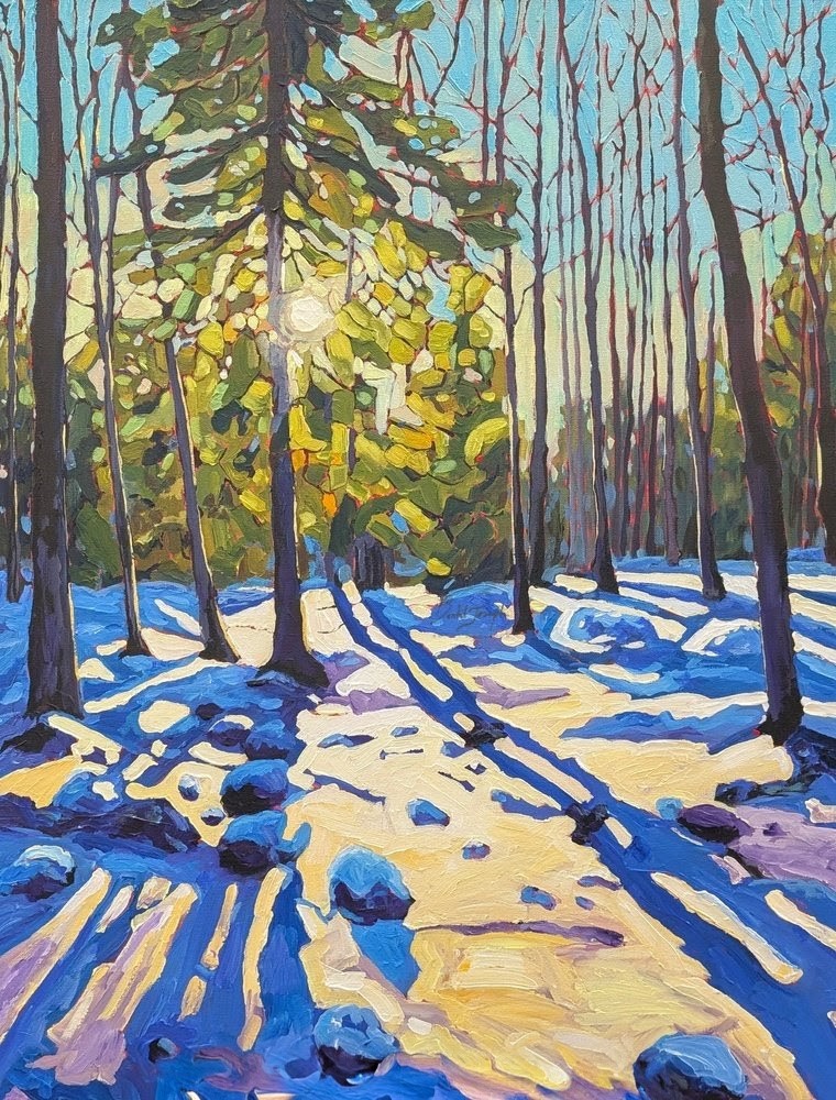 Stretched Canvas- The  Guardian of the Sleeping Woods