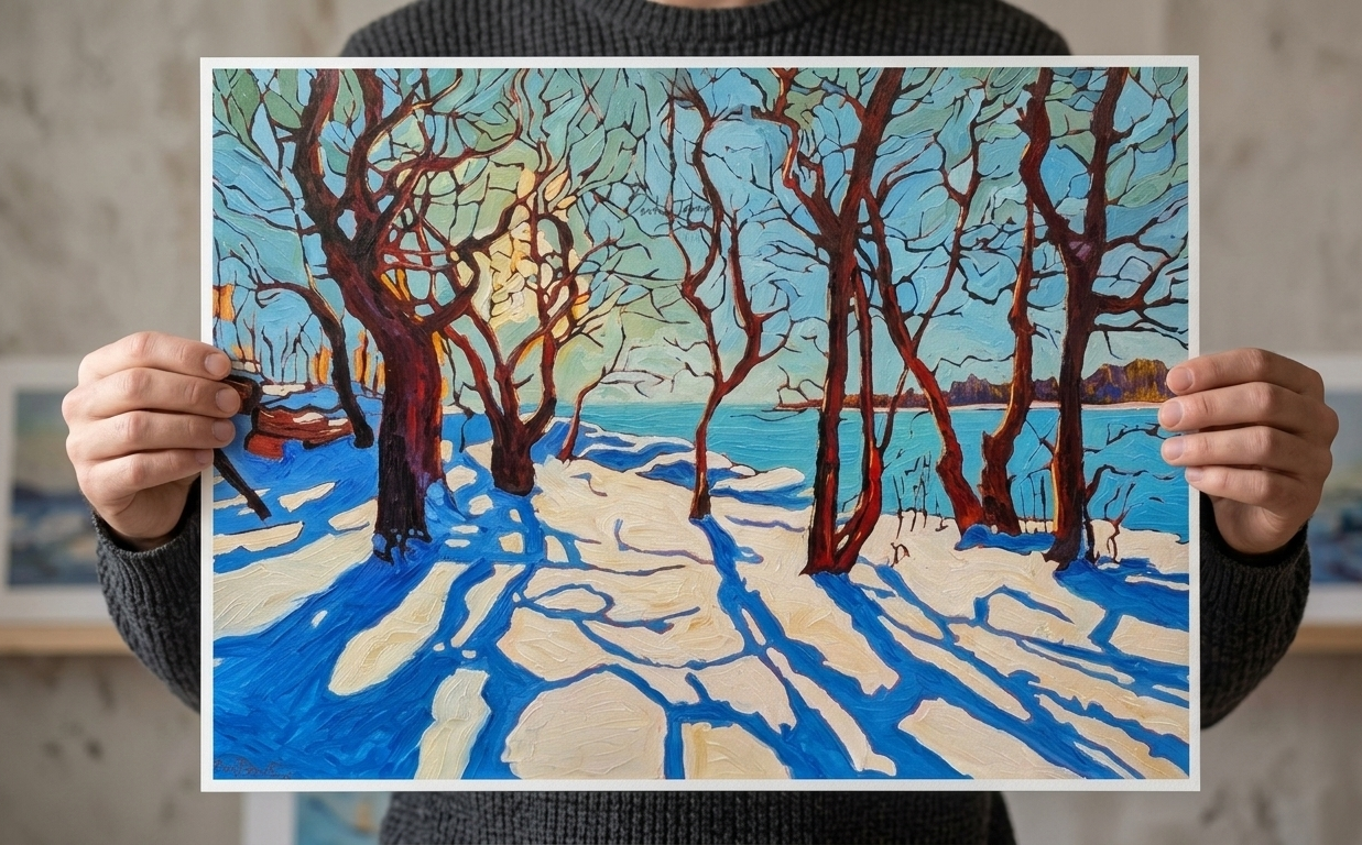 Fine Art textured paper- 'Intertwined'