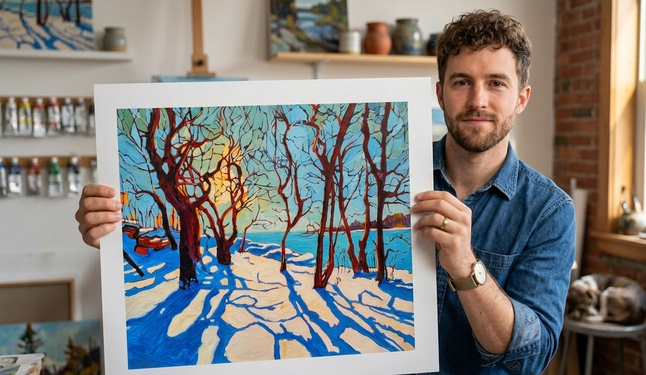 Fine Art textured paper- 'Intertwined'