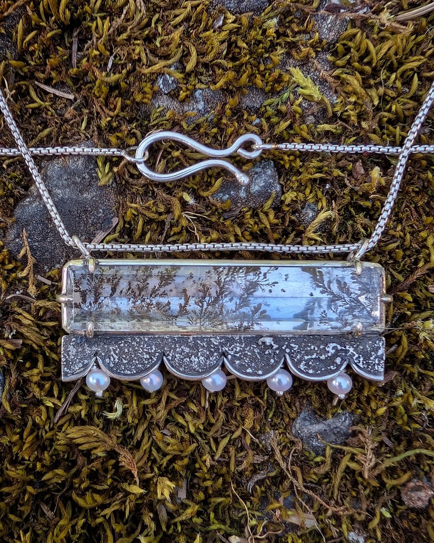 Dendritic Quartz Pendant