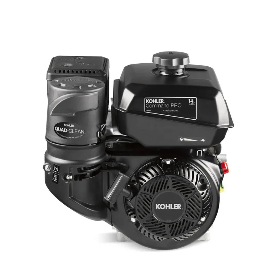 Kohler 14 HP Gasoline Engine, CH440 Command Pro Series, Quad-Clean™ Cyclonic Air Filter, Large-Capacity Fuel Tank, TMG-GEK14