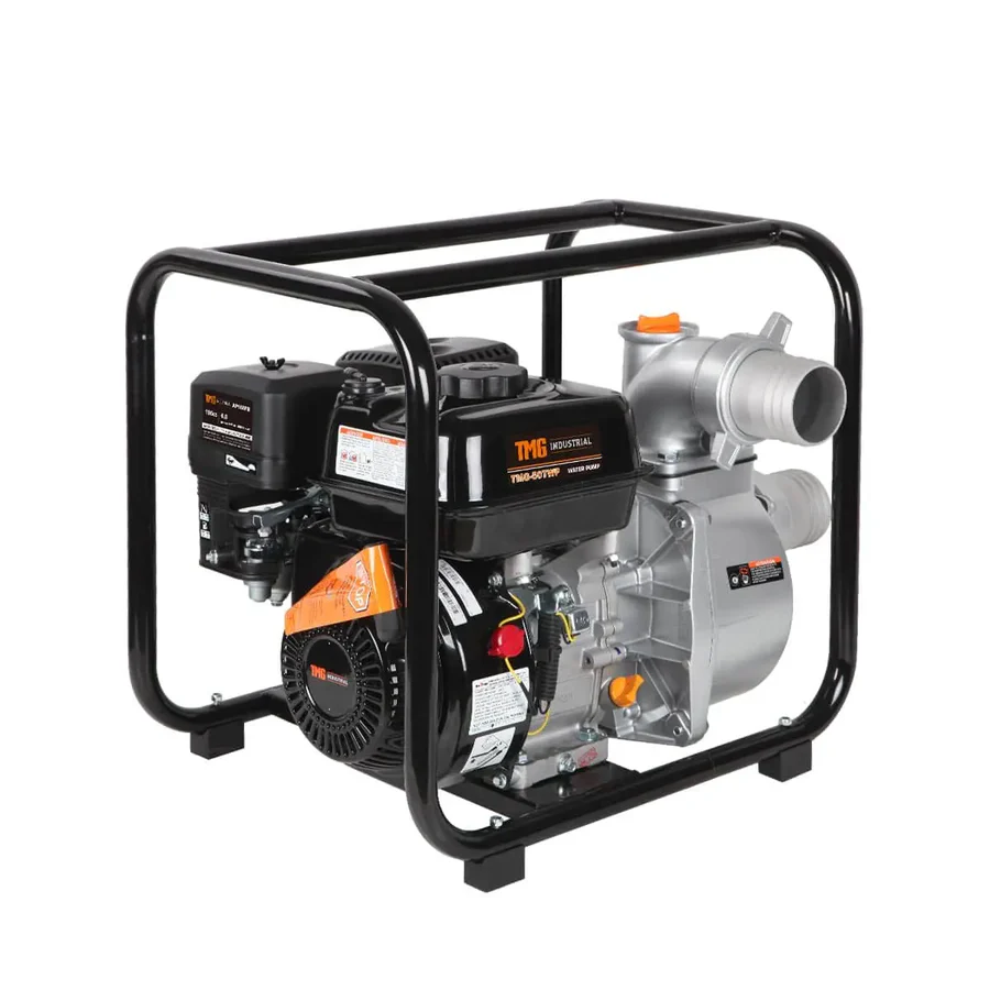 132 GPM 2" Semi-Trash Water Pump with 6.5 HP Gas Engine, TMG-50TWP