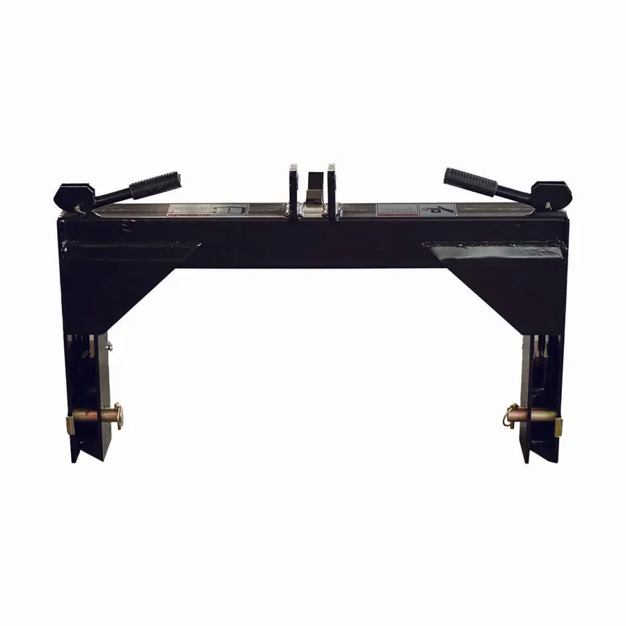 Tractor 3-Point Quick Hitch, 3600 Lb Capacity, CAT 2 Hook-Up, 90 HP Tractor, ASAE Specifications, TMG-TQH03