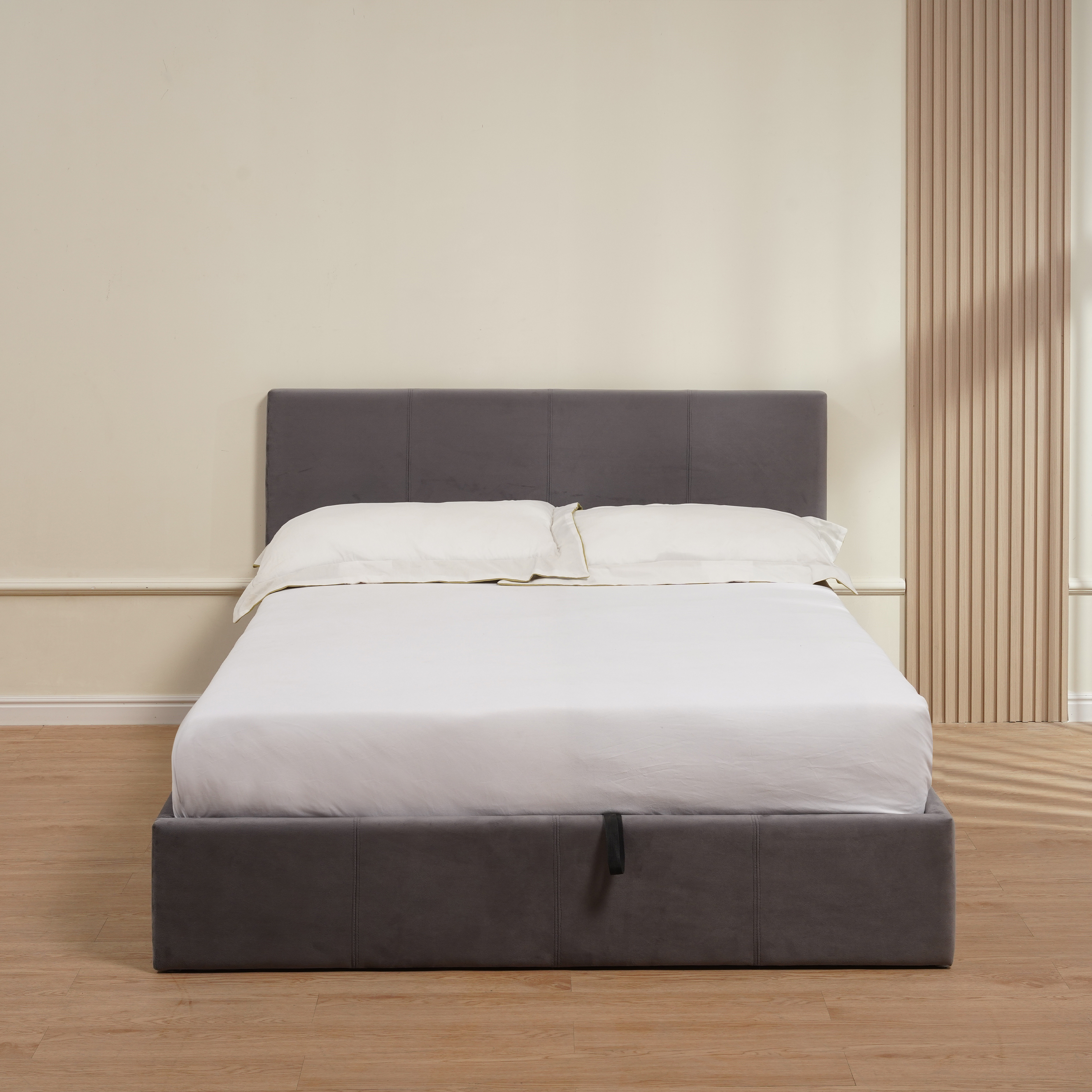 Lit double avec rangement dimention160x200 cm