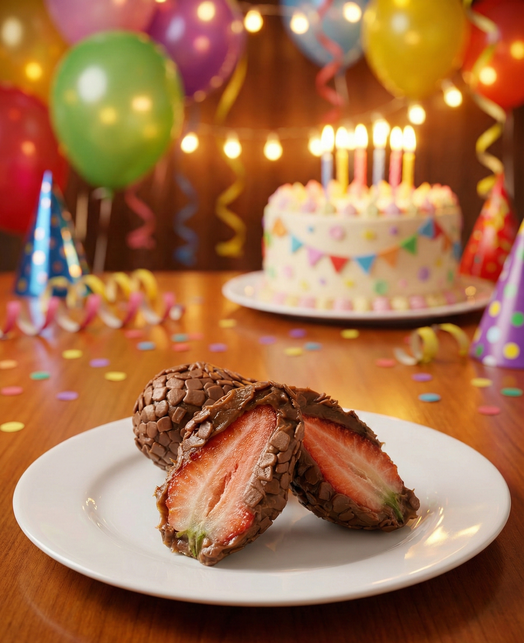 Coxinha de Morango - 10 unid.