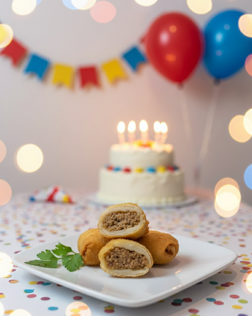 Risole de carne - 25 unid.