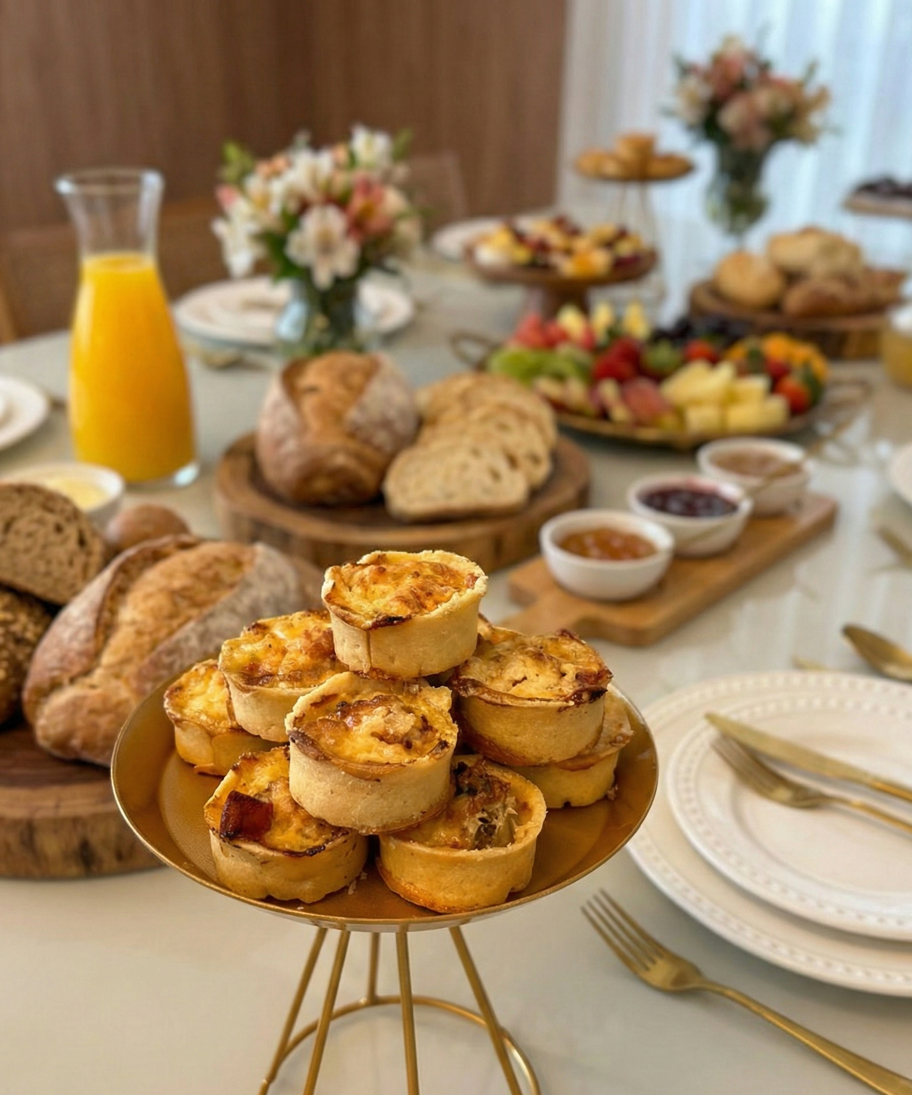 Mini Quiches Gourmet - 10 unid.