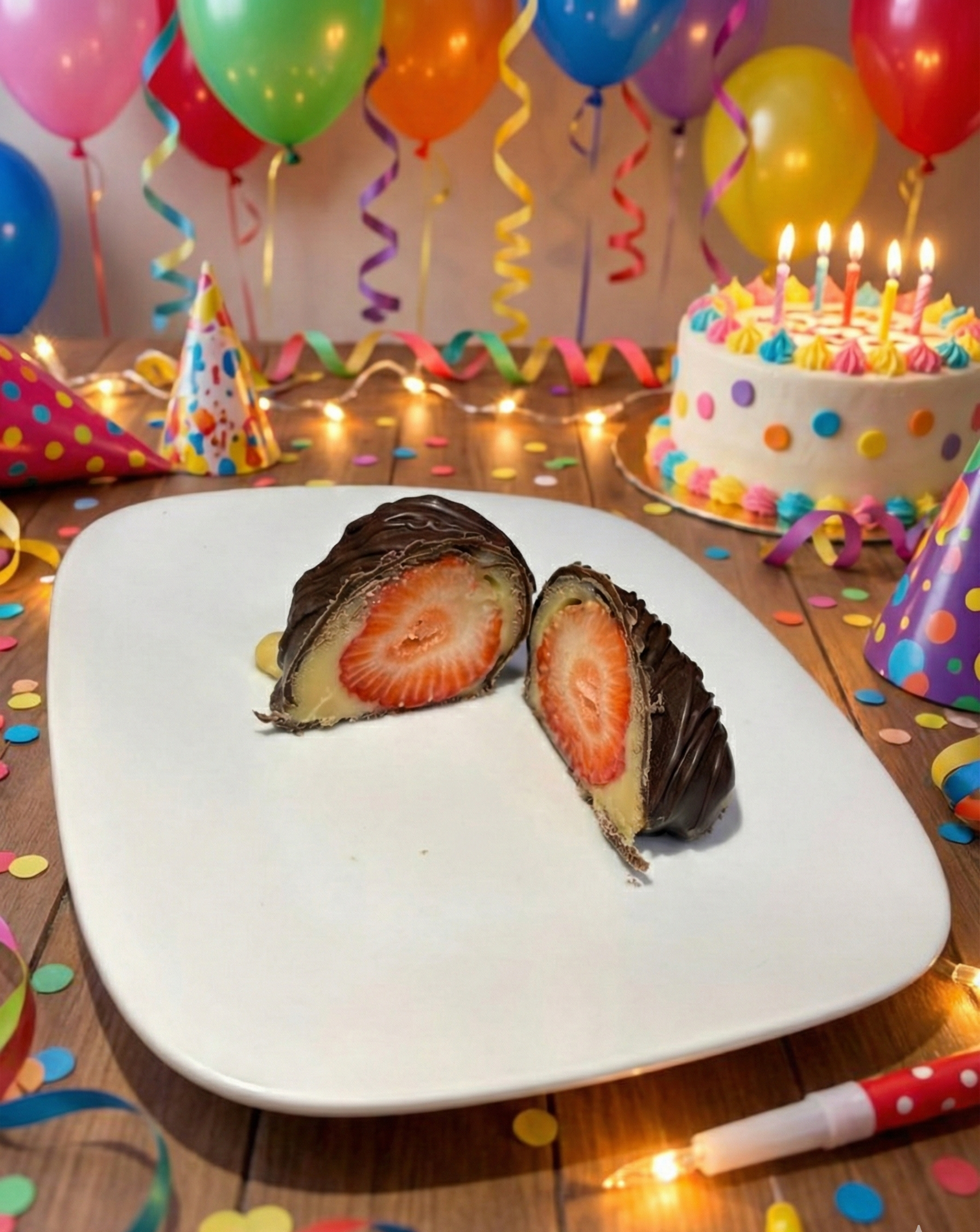 Bombom de Morango - 10 unid.