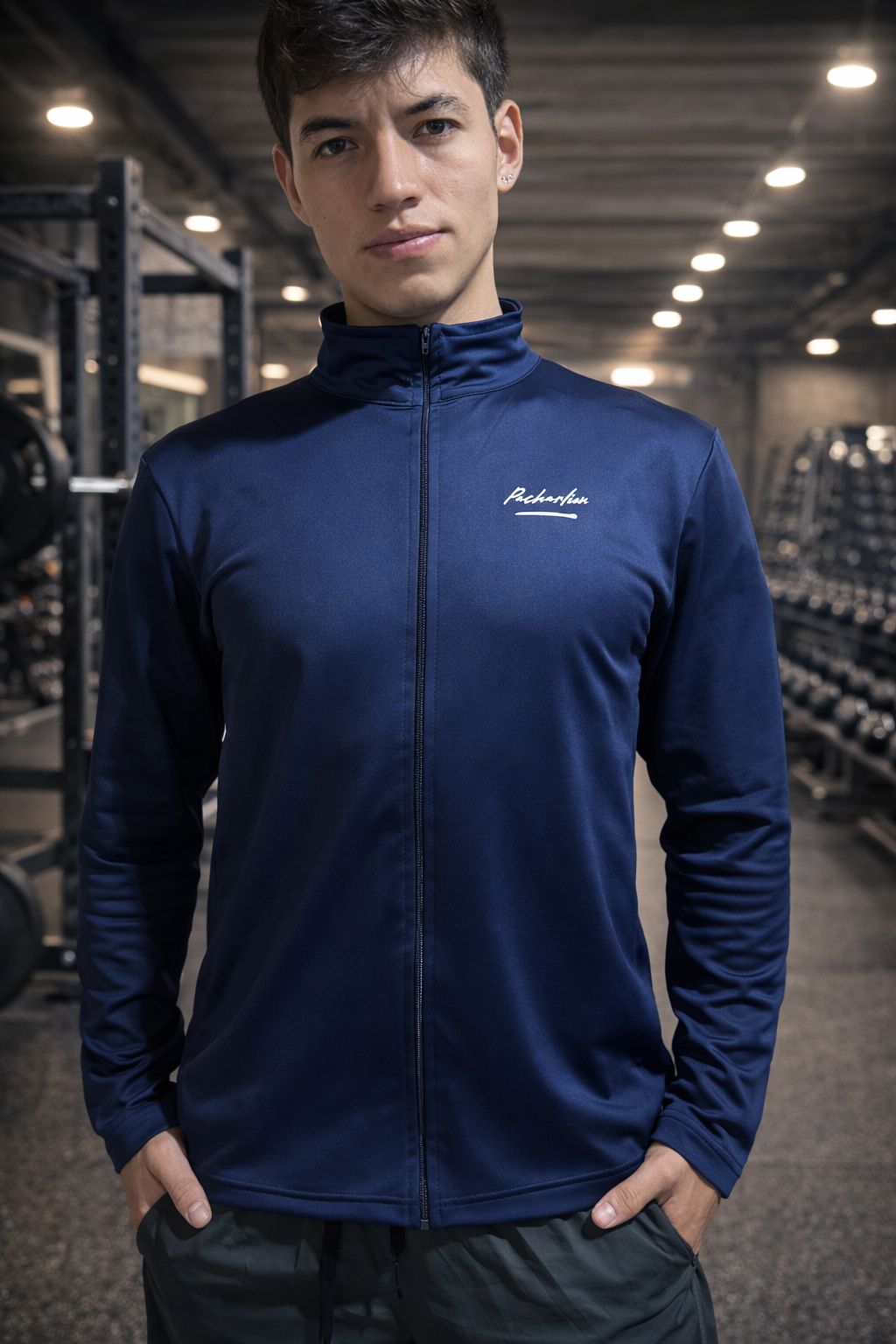 Chaqueta deportiva azul