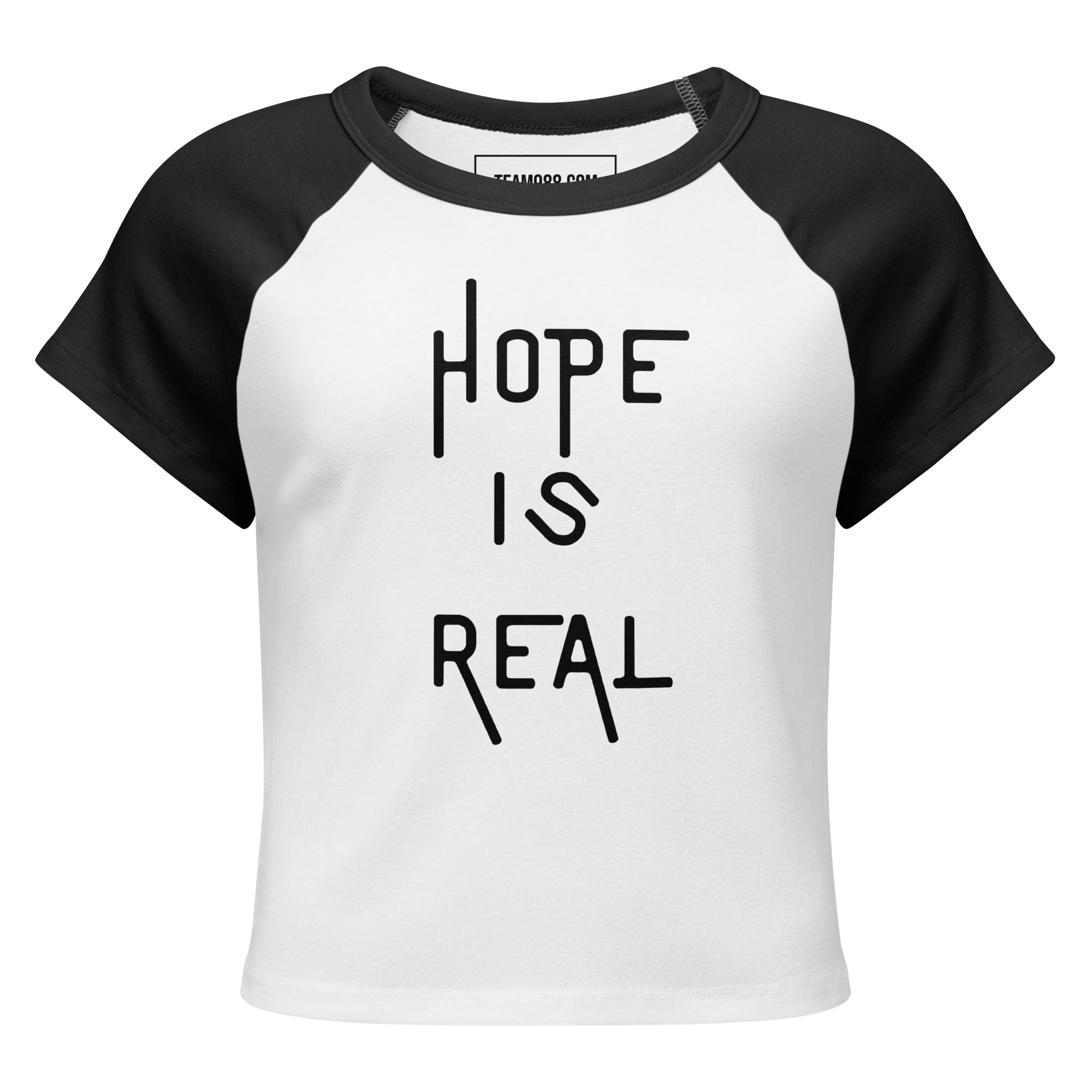 Women’s Micro Rib Baby Tee - Hope Is Real
