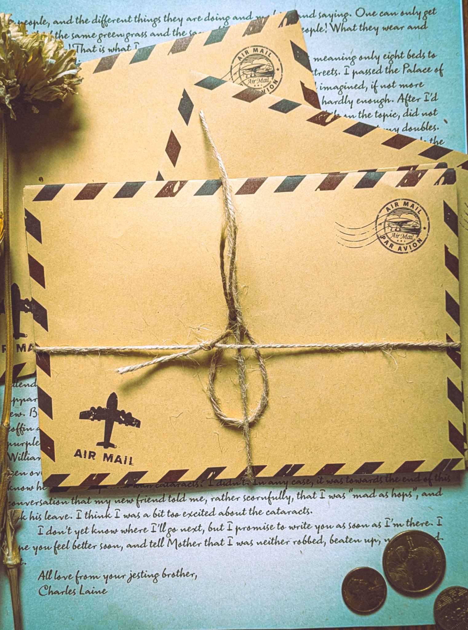 Twelve Months of Letters