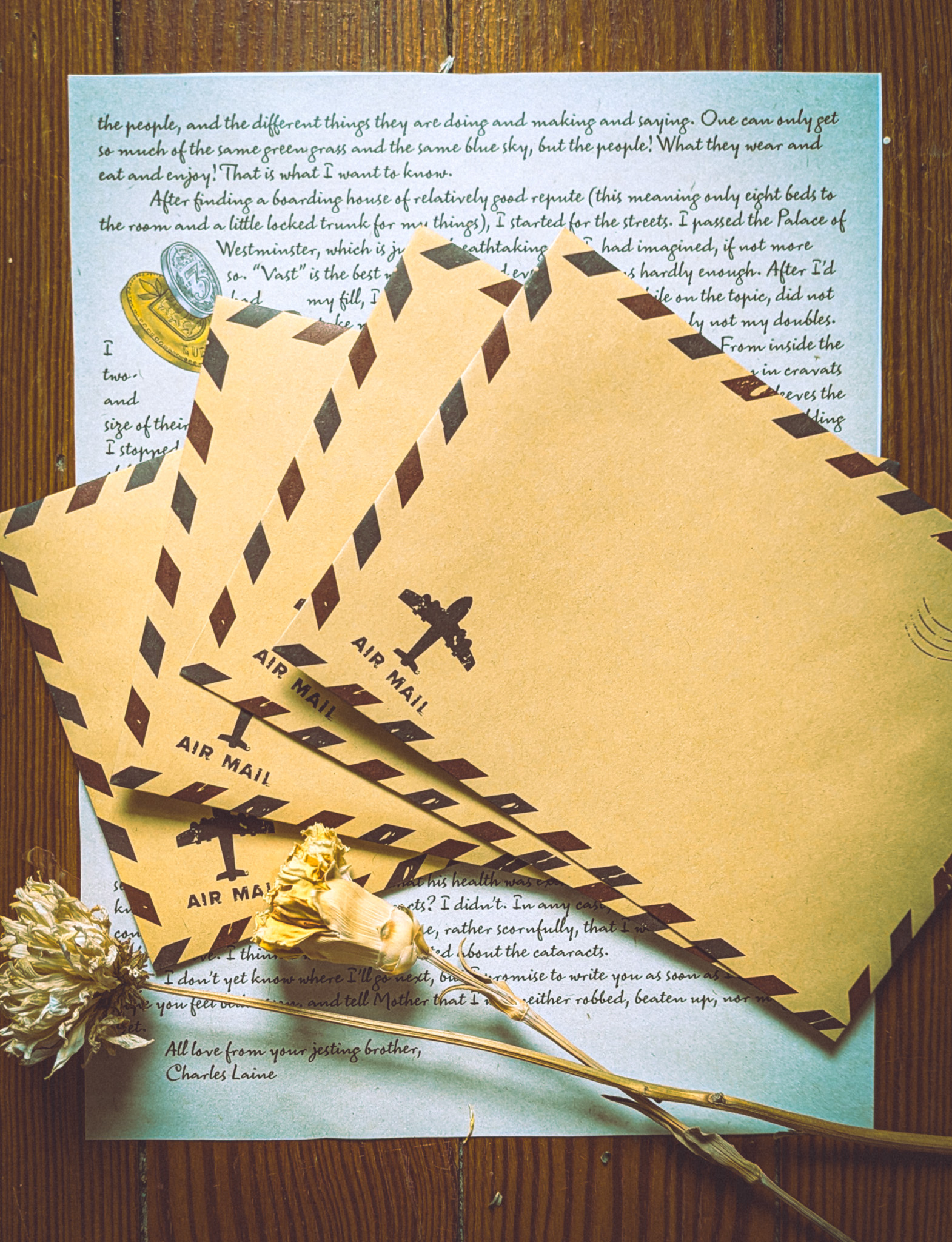 Six Months of Letters