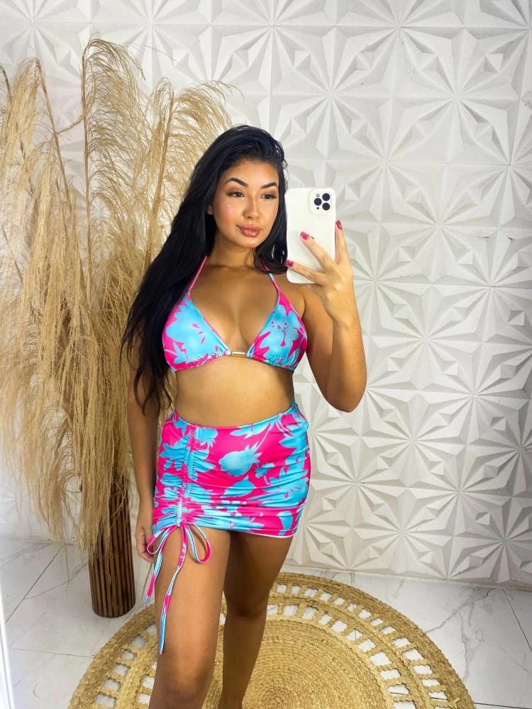 Conjunto Praia Estampado