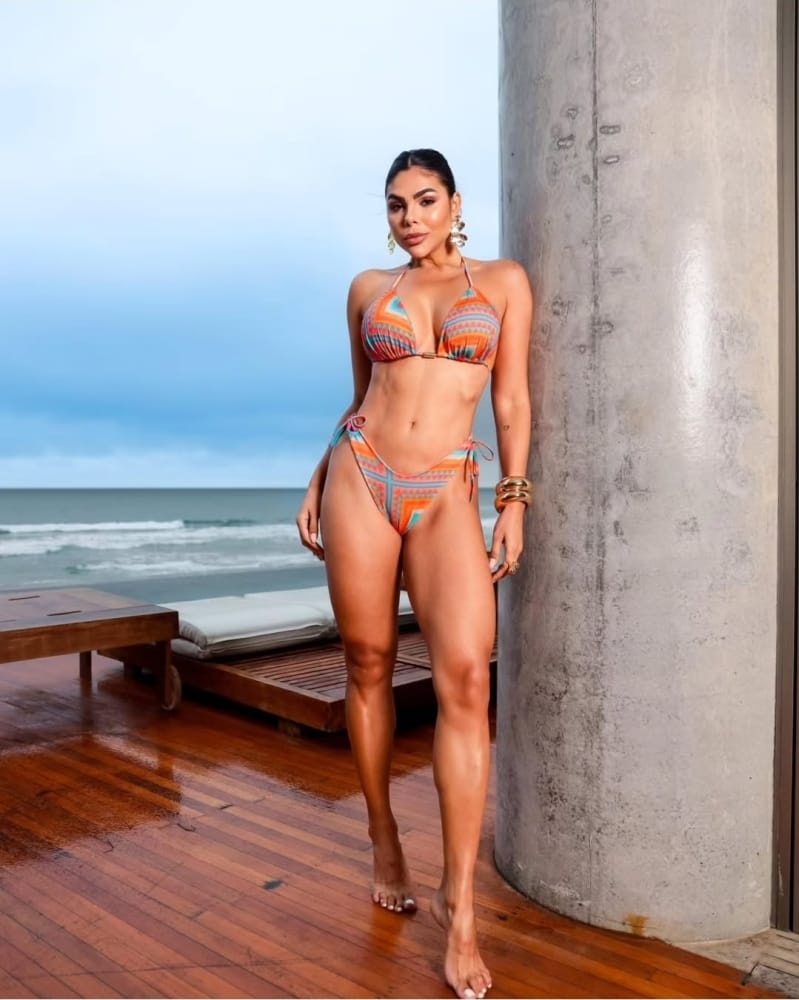 Biquíni Estampa Colorida