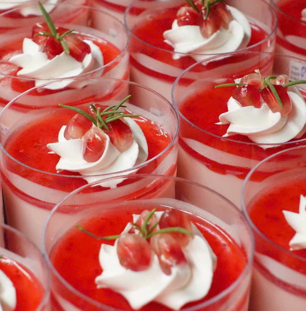 Panna Cotta trái cây