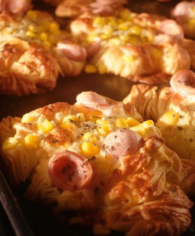  Bánh xúc xích bắp phô mai