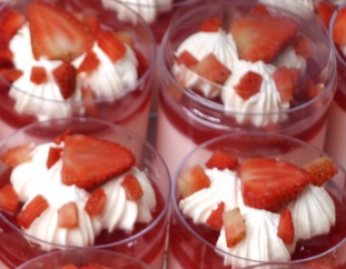 Panna Cotta trái cây