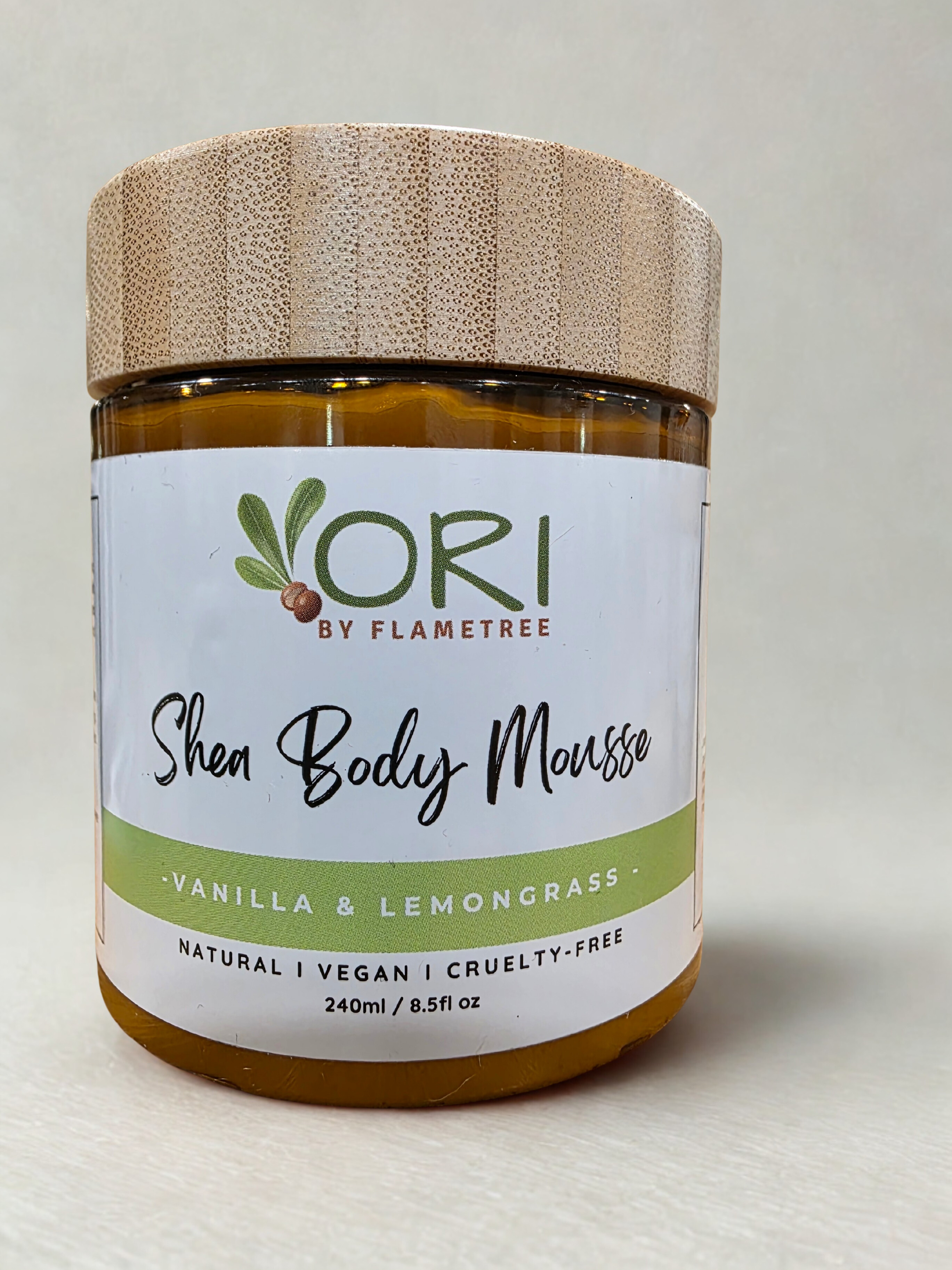 Shea Body Mousse - Vanilla & Lemongrass