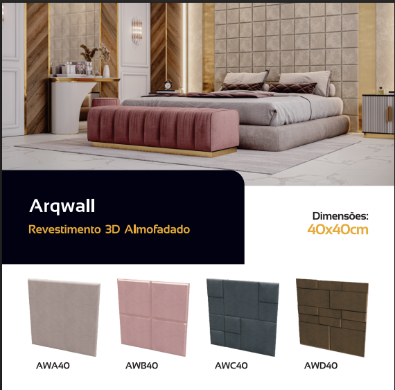 Painel 3d- ArqWall 3D