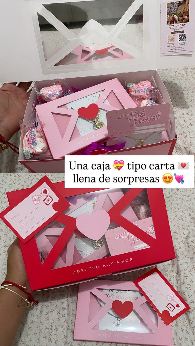 Caja de regalo (Diferentes empaques) 🎁💌