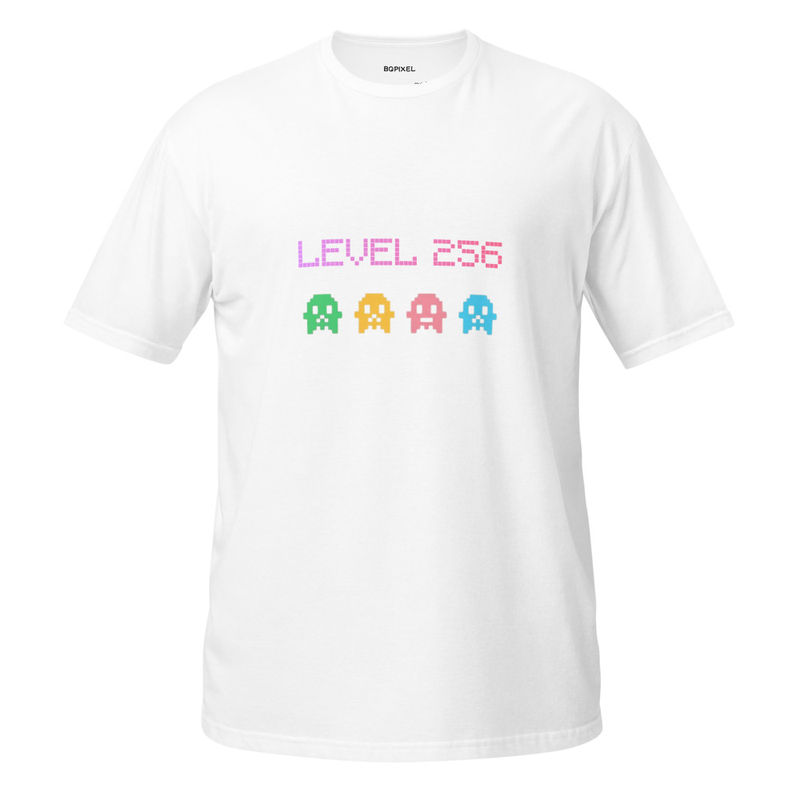 Playera Gamer Retro “Level 256” | Pixel Art Nostalgia Gaming | BQPIXEL