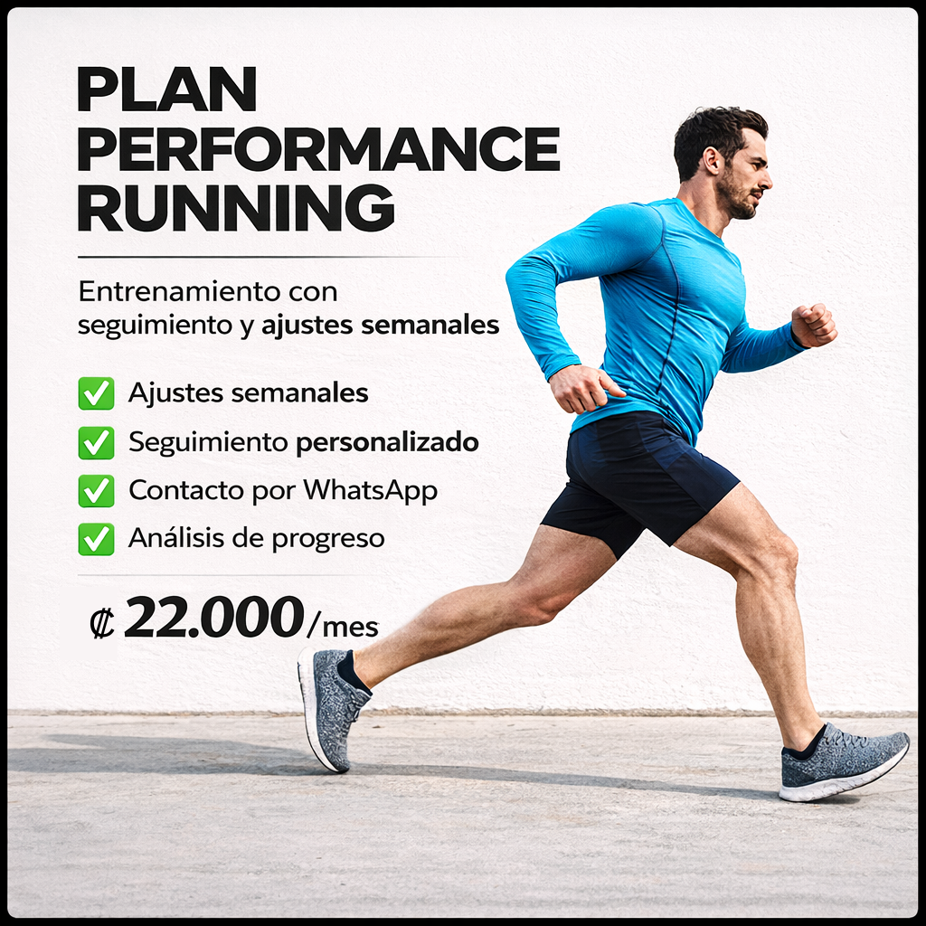 🥇 Plan Performance Running