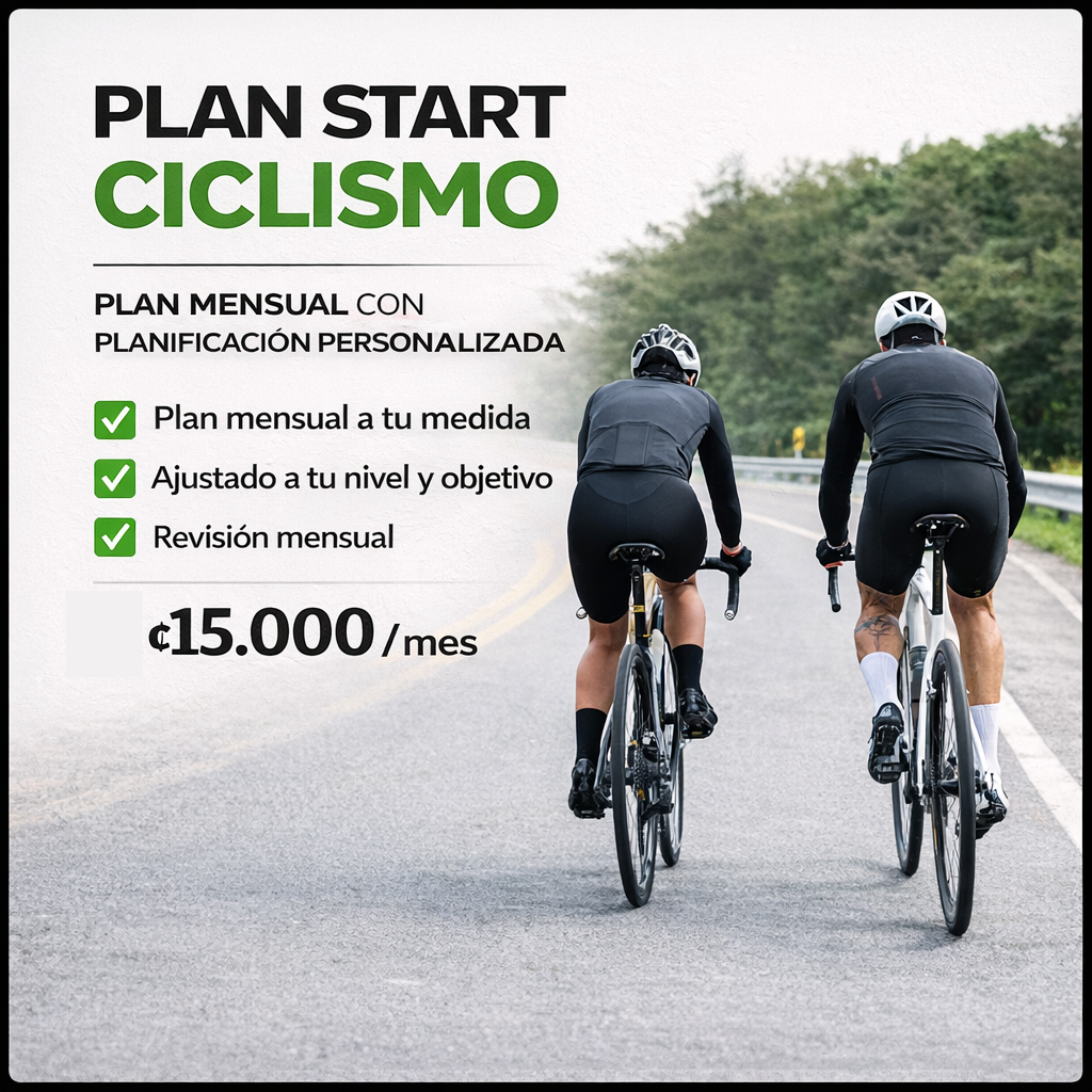 🥉 Plan Start Ciclismo