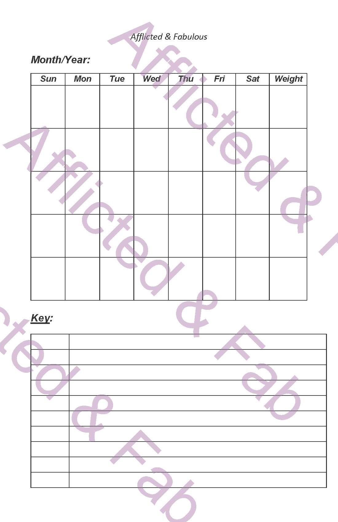 Health & Wellness Journal
