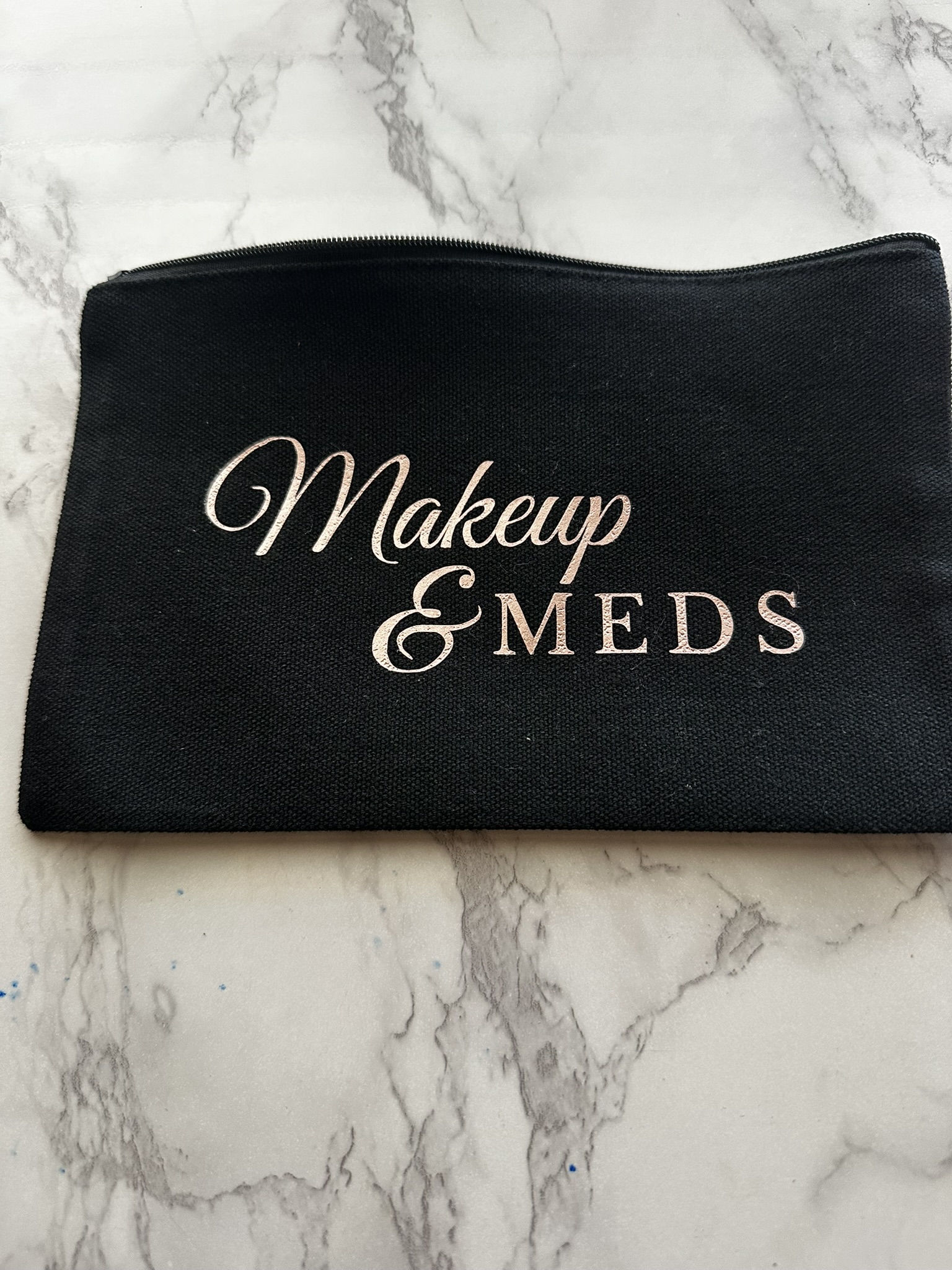 Makeup & Meds Pouch