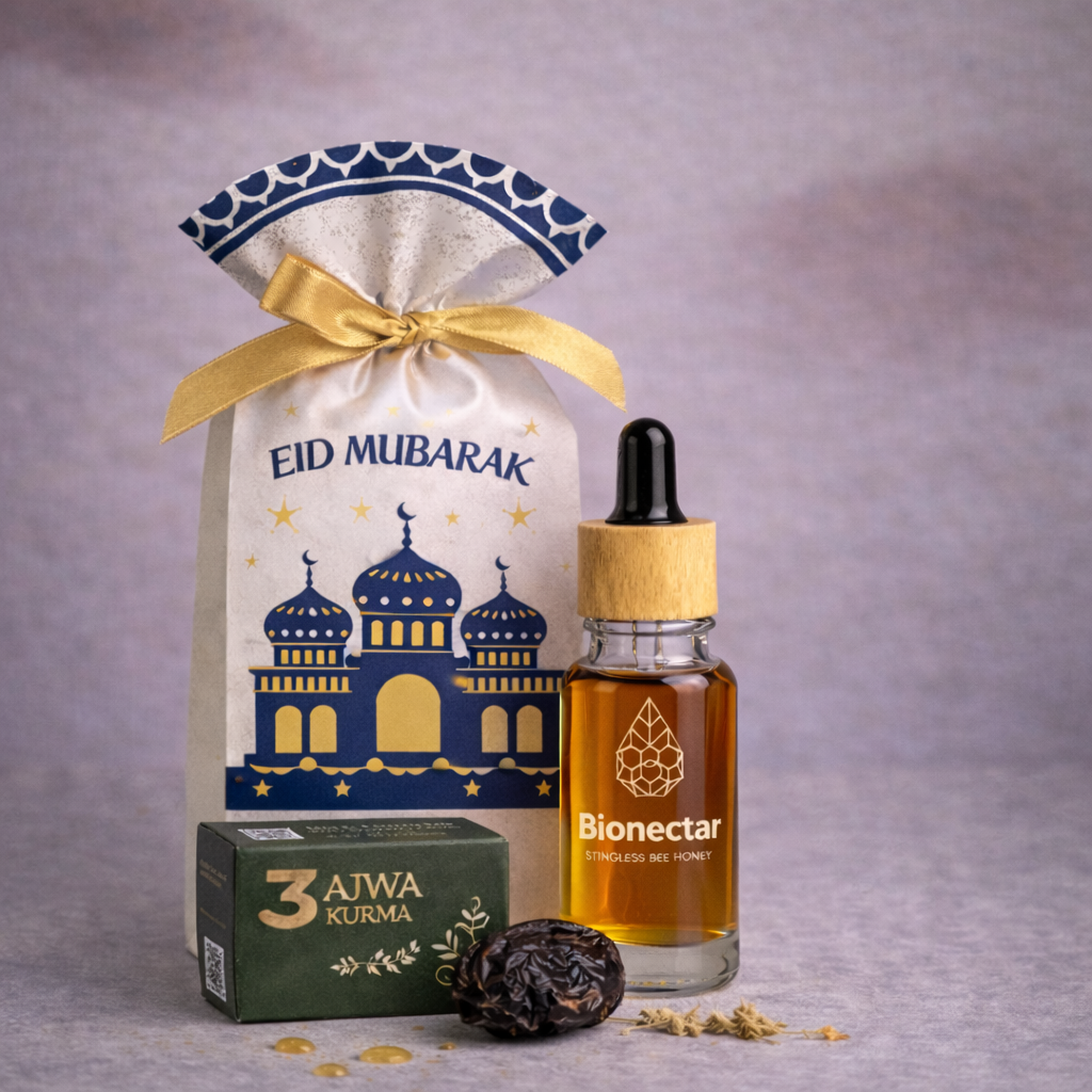 Eid Mubarak Gift Set Stingless Bee Honey (60gm)