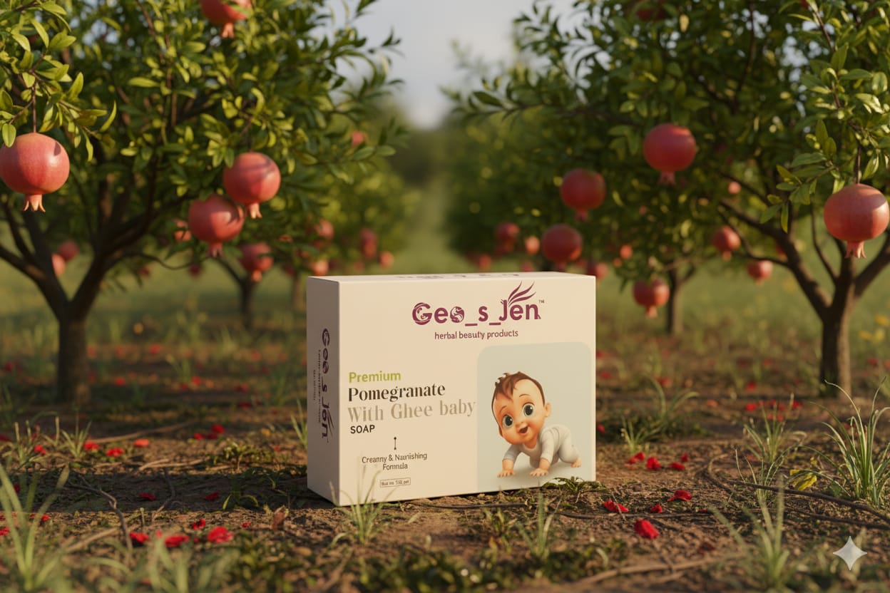 pomegranate baby soap