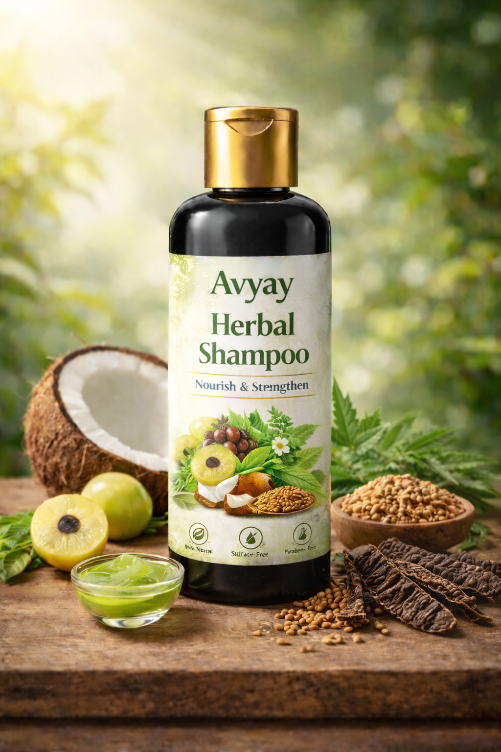 Avyay Herbal Shampoo