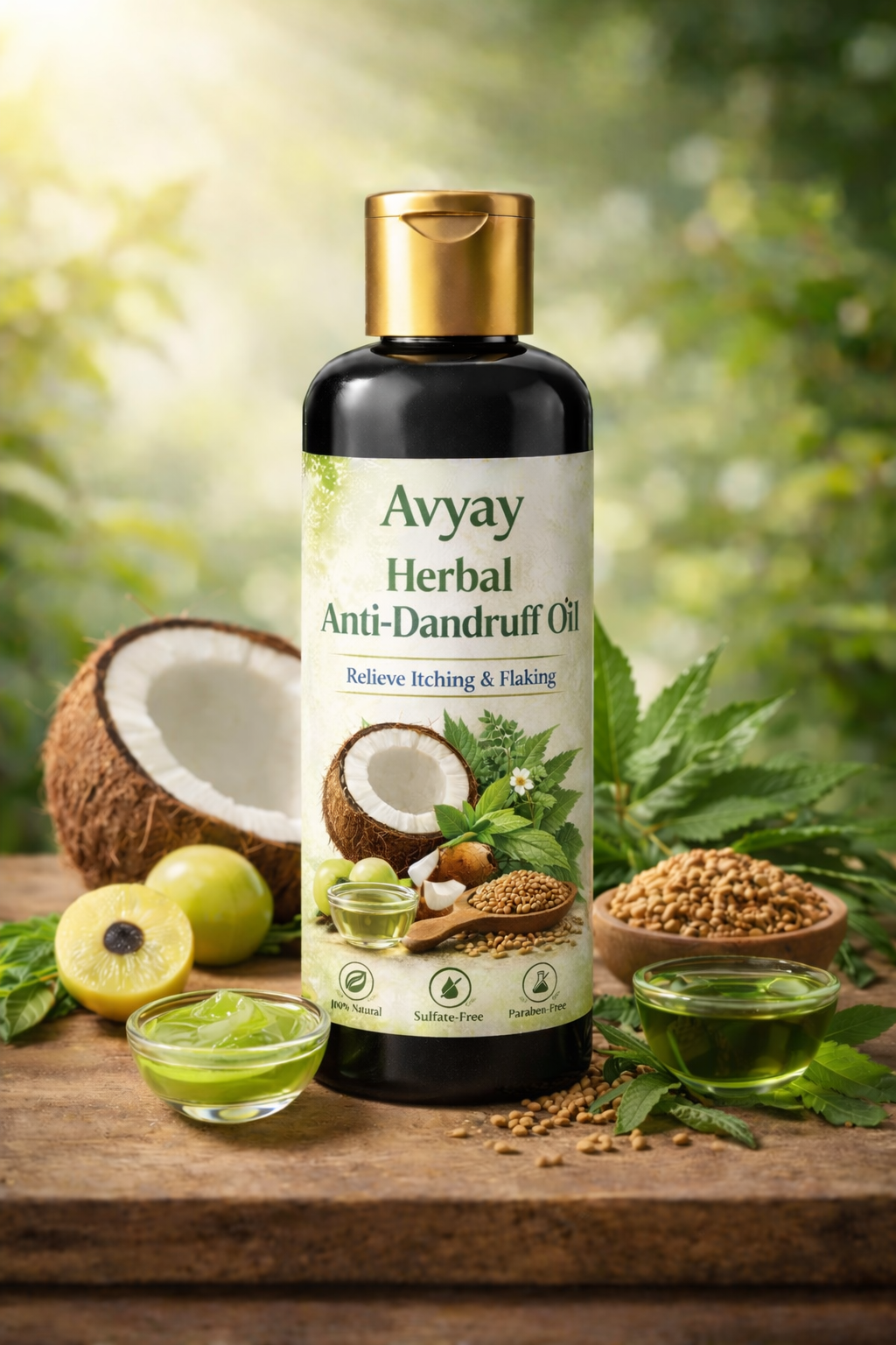 Avyay Herbal Anti-Dandruff Oil