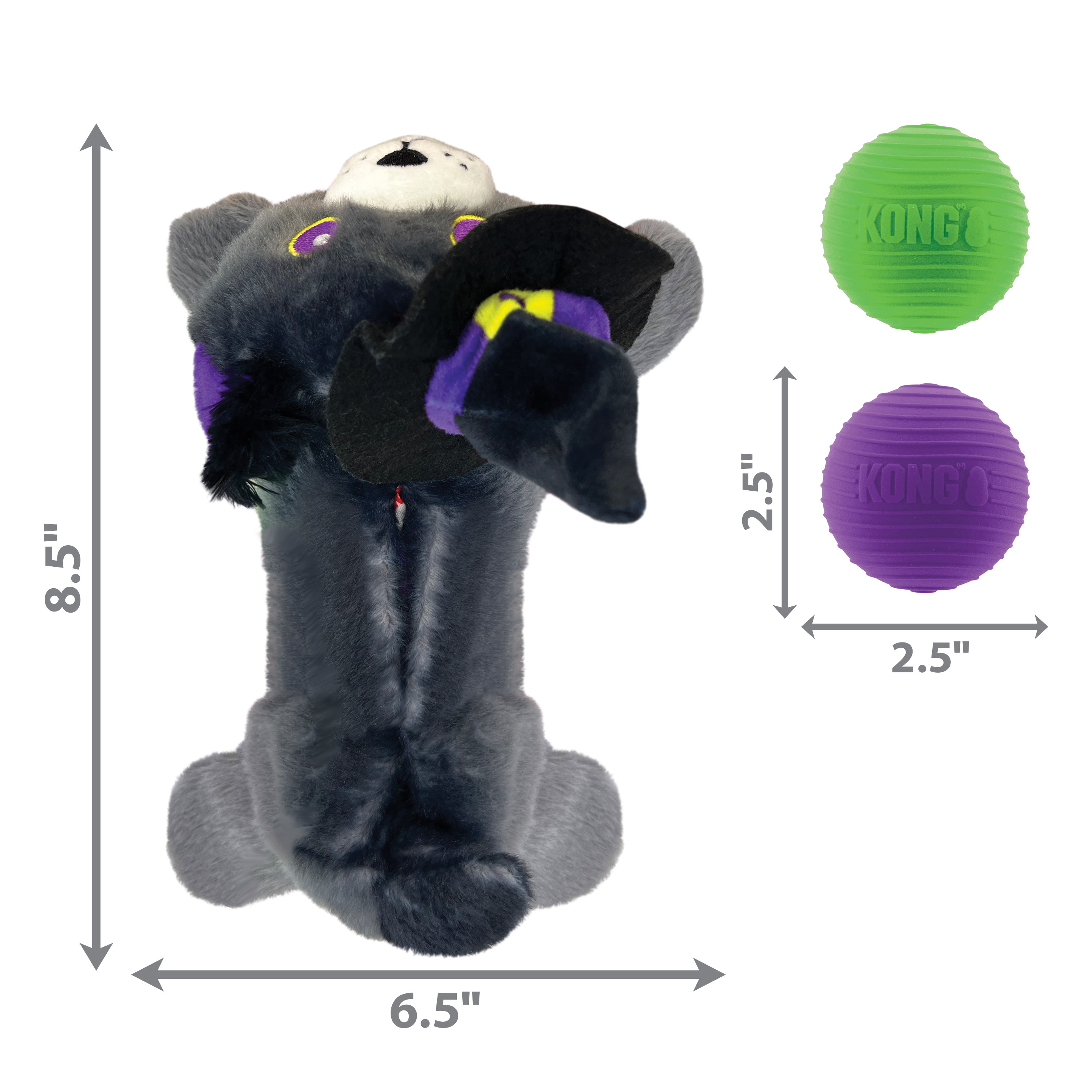 Kong Halloween Cozie Pocketz Dog Toy (Medium)