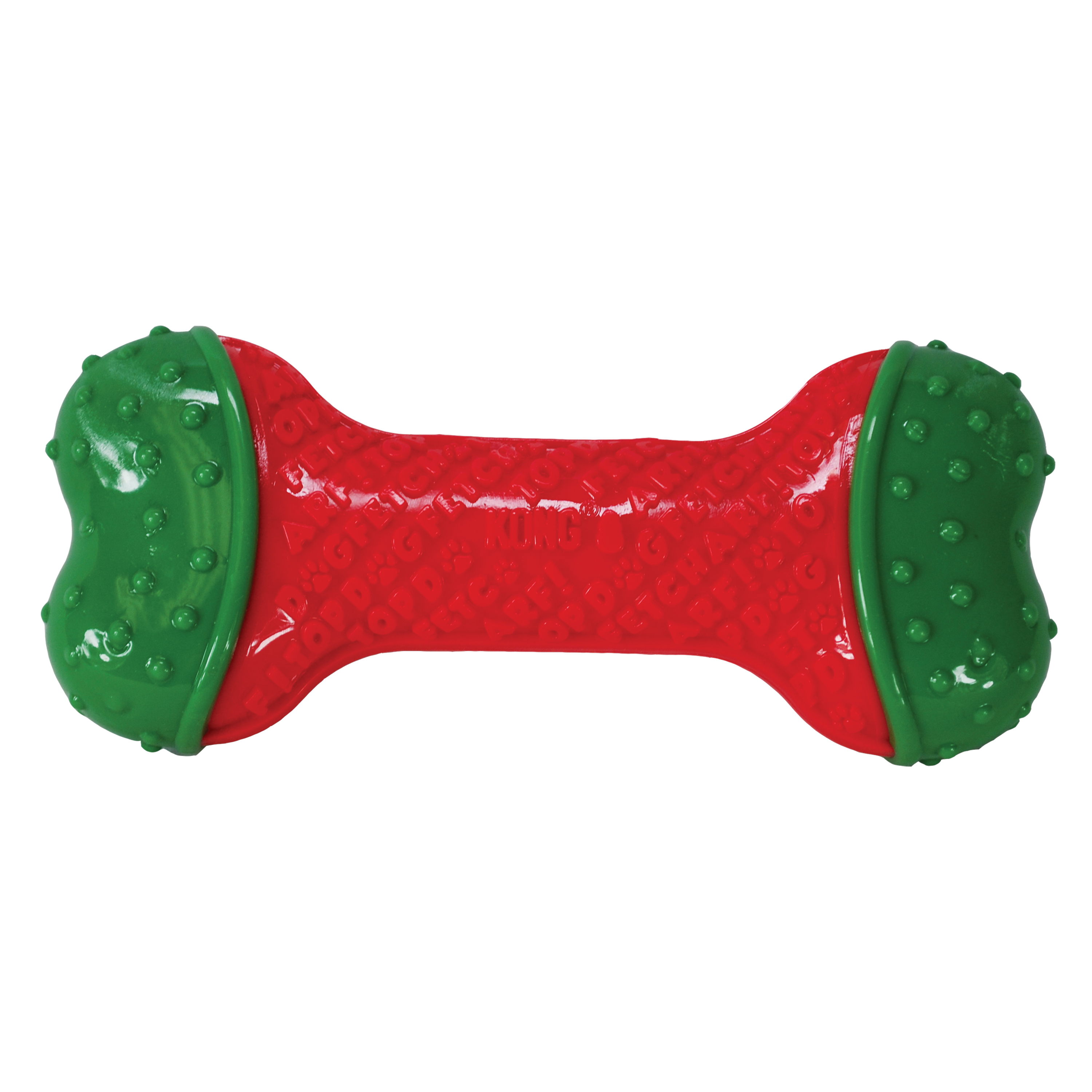 Kong Holiday CoreStrength Bone Dog Toy (2 Sizes)