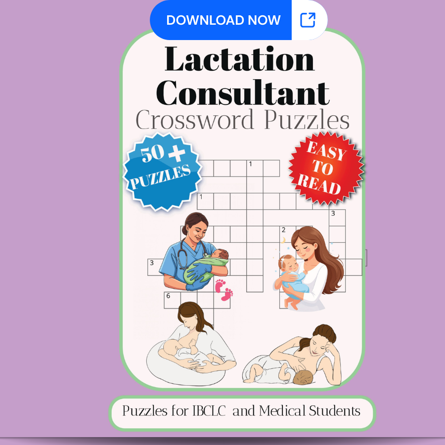 3. Audra Sinclair:  Lactation Consultant Crosswords