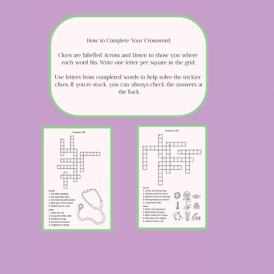 1. Audra Sinclair: The Nursing Essentials Crossword 