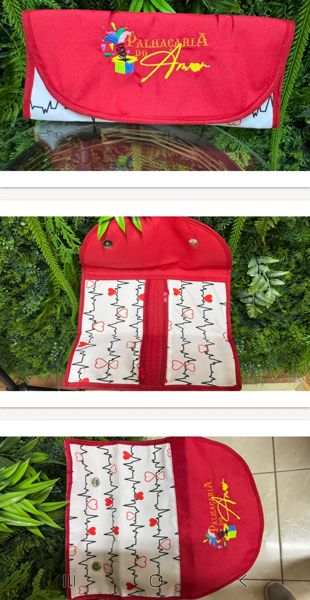 Estojo de Maquiagem Palhaçaria do Amor