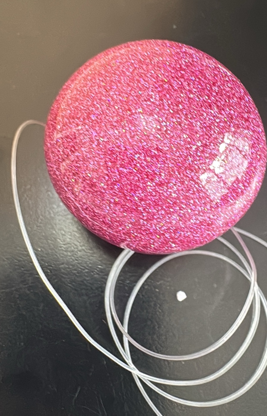 Nariz Glitter Rosa Latex  N88