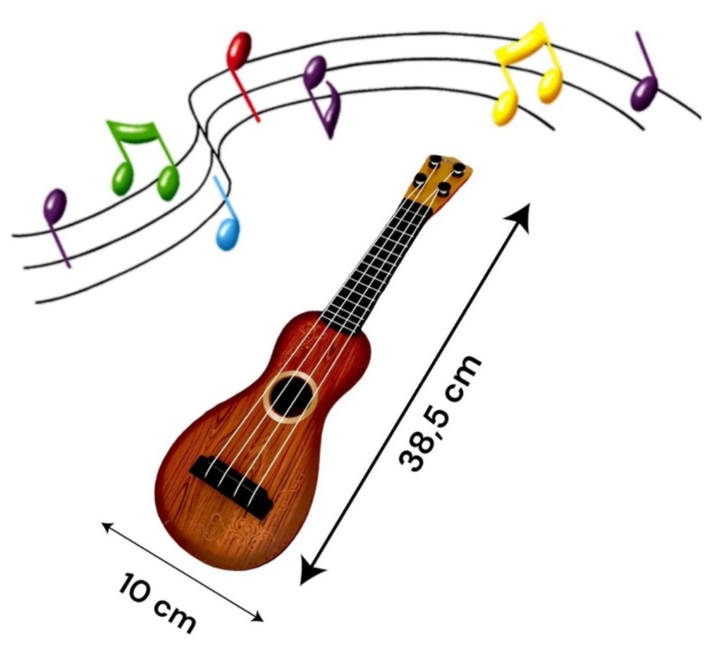 Brinquedo Violão Ukulele Infantil