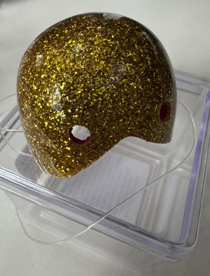 Nariz Látex Glitter Dourado N02